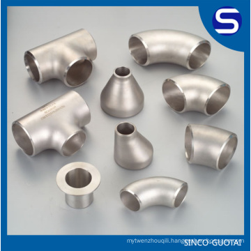 ASME/ANSI B16.9 Stainless Steel tube well pipe fittings